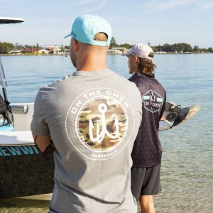 281A3507 Fishing and lifestyle clothing. On The Chew <ul class="mybullet"> <li>Smooth & soft cotton</li> <li>Comfort stretch</li> <li>Active fit</li> </ul> $20.00