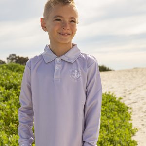 On The Chew Kids Grey Ghost Jersey 4 Fishing and lifestyle clothing. On The Chew <ul class="mybullet"> <li>Custom polyester blend for total comfort</li> <li>Soft & smooth 4-way stretch</li> <li>Ventilated for ultimate breathability</li> <li>Moisture wicking & fast drying</li> <li>UPF 50+ sun protection with collar</li> </ul> <p style="text-align: center;">[button size="medium" style="secondary" text="click to get matching adult jersey" link="https://onthechew.com.au/product/ghost-jersey/"]</p> $49.99