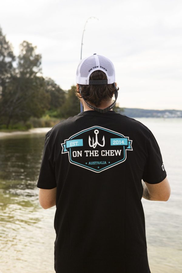 original 6 Fishing and lifestyle clothing. On The Chew <ul class="mybullet"> <li>Smooth & soft cotton</li> <li>Comfort stretch</li> <li>Active fit</li> </ul> $10.00