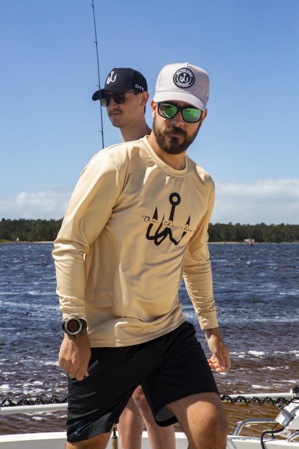 original 3 Fishing and lifestyle clothing. On The Chew <ul class="mybullet"> <li>Custom polyester blend for total comfort</li> <li>Soft & smooth 4-way stretch</li> <li>Ventilated for ultimate breathability</li> <li>Moisture wicking & fast drying</li> <li>UPF 50+ sun protection</li> </ul> <p style="text-align: center;">[button size="medium" style="secondary" text="click to get sig series in grey" link="https://onthechew.com.au/product/signature-series-jersey-grey/"]</p> $59.99