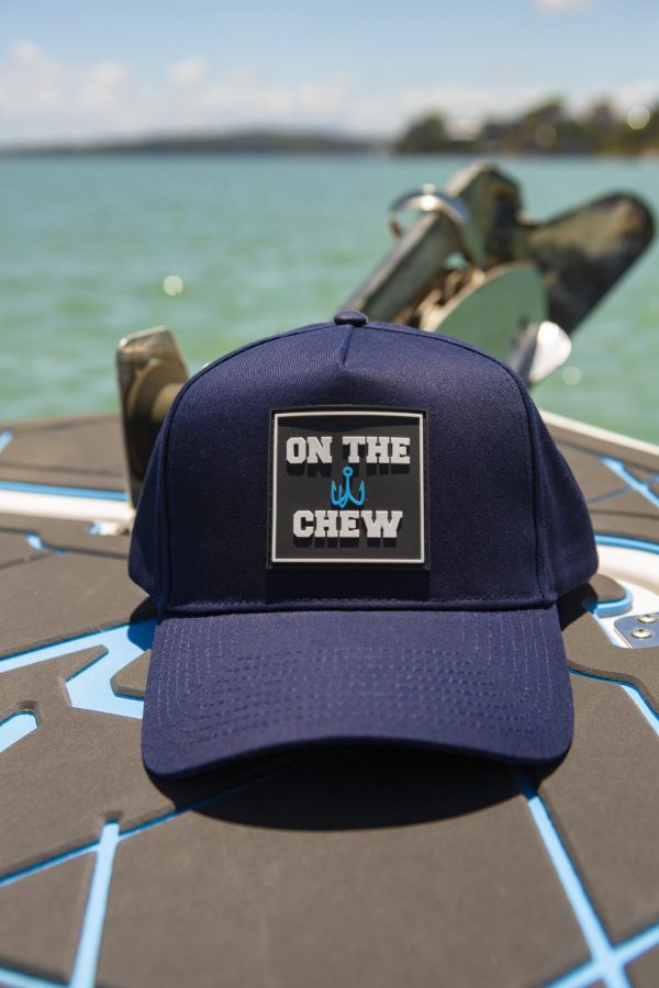 original 11 Fishing and lifestyle clothing. On The Chew <p style="text-align: center;">[button size="medium" style="secondary" text="click to get it in black" link="https://onthechew.com.au/product/in-the-box-patch-snapback-black/"]</p> $34.99