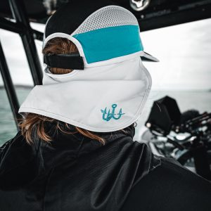 OTC HAT AND T 11 Fishing and lifestyle clothing. On The Chew REMOVABLE BACK FLAP ADJUSTABLE VELCRO STRAP ONE SIZE FITS MOST ELASTIC ON ADJUSTMENT FOR COMFORT WATERPROOF FAST DRYING 100% POLYESTER $39.99