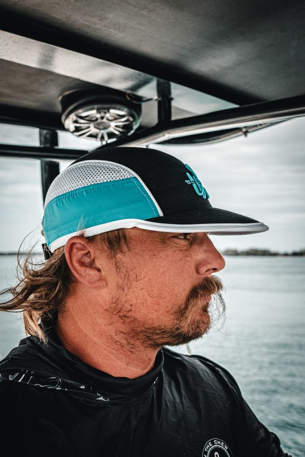OTC HAT AND T 13 scaled Fishing and lifestyle clothing. On The Chew REMOVABLE BACK FLAP ADJUSTABLE VELCRO STRAP ONE SIZE FITS MOST ELASTIC ON ADJUSTMENT FOR COMFORT WATERPROOF FAST DRYING 100% POLYESTER $39.99