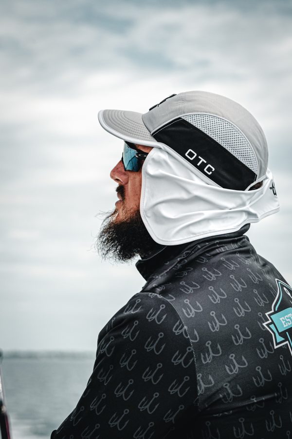 OTC HAT AND T 19 scaled Fishing and lifestyle clothing. On The Chew REMOVABLE BACK FLAP ADJUSTABLE VELCRO STRAP ONE SIZE FITS MOST ELASTIC ON ADJUSTMENT FOR COMFORT WATERPROOF FAST DRYING 100% POLYESTER $39.99