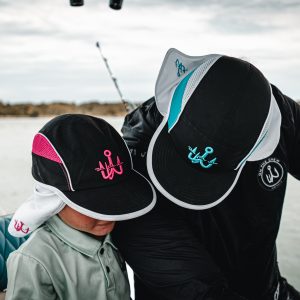 OTC HAT AND T 5 Fishing and lifestyle clothing. On The Chew REMOVABLE BACK FLAP ADJUSTABLE VELCRO STRAP ONE SIZE FITS MOST ELASTIC ON ADJUSTMENT FOR COMFORT WATERPROOF FAST DRYING 100% POLYESTER $39.99